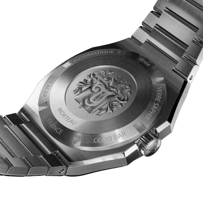 Montre Yema Urban Traveller Auto Cadran Brun 39MM