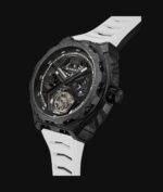 Montre Blackout Watches XPE Tourbillon Black Bracelet Caoutchouc 42.5MM