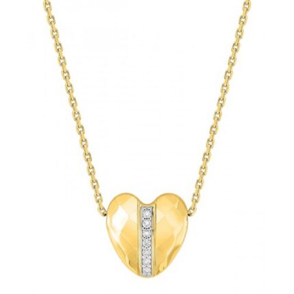 Collier Morganne Bello Infinite Love Diamants Or Jaune
