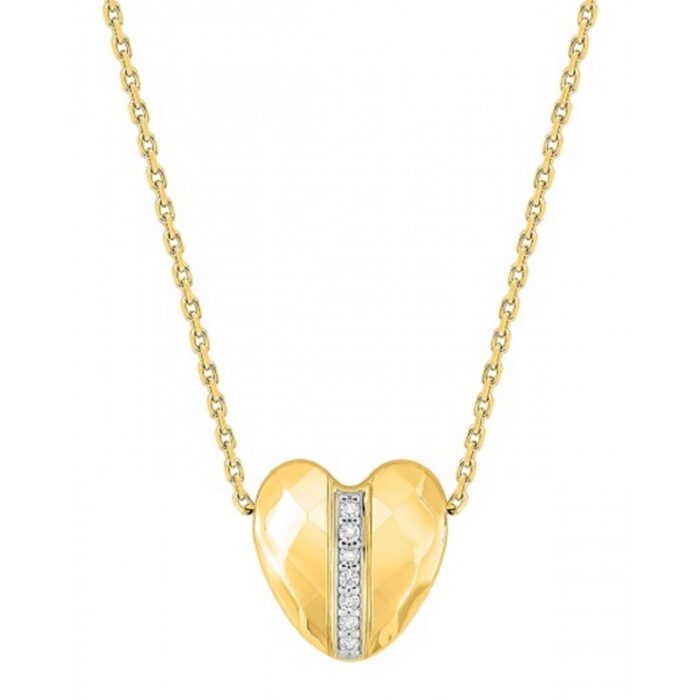 Collier Morganne Bello Infinite Love Diamants Or Jaune