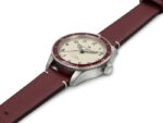 Montre Hamilton Khaki Aviation Pilot Pioneer Cadran Blanc Bracelet Cuir 38MM