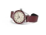 Montre Hamilton Khaki Aviation Pilot Pioneer Cadran Blanc Bracelet Cuir 38MM