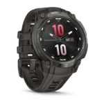 Montre Garmin Instinct Crossover Amoled Grise Connectée Bracelet Caoutchouc