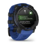 Montre Garmin Instinct 3 Amoled Noire Connectée Bracelet Caoutchouc 45MM