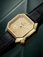 Montre MARCH LA.B Mansart Petite Seconde Golden Hour Cadran Doré Bracelet Cuir 39MM