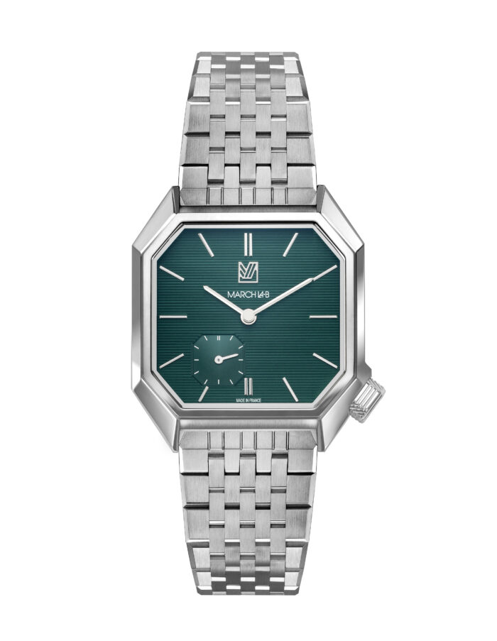 Montre MARCH LA.B Mansart Petite Seconde Grall Cadran Vert 39MM