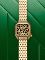 Montre MARCH LA.B Lady Mansart Cheetah Gold Quartz Bracelet Acier