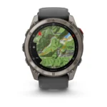 Montre Garmin Fenix 8 Pro Amoled Sapphire Titanium Connectée Bracelet Caoutchouc 51MM