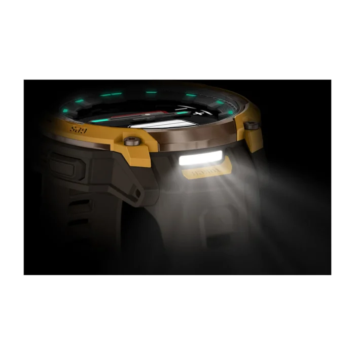 pd-03-xl (29) Montre Garmin Instinct Crossover Amoled Bronze Orange Pastel Connectée Bracelet Caoutchouc – Image 12