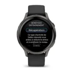 Montre Garmin Venu 4 Gris Connectée Bracelet Silicone 41MM