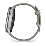 Montre Garmin Venu 4 Silver Connectée Bracelet Silicone 45MM