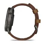 Montre Garmin Venu 4 Gray Connectée Bracelet Cuir 45MM