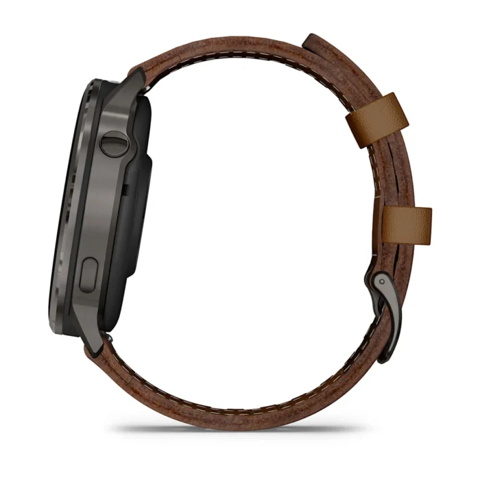 Montre Garmin Venu 4 Gray Connectée Bracelet Cuir 45MM Montre Garmin Venu 4 Gray Connectée Bracelet Cuir 45MM