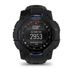 Montre Garmin Instinct 3 Amoled Noire Connectée Bracelet Caoutchouc 50MM