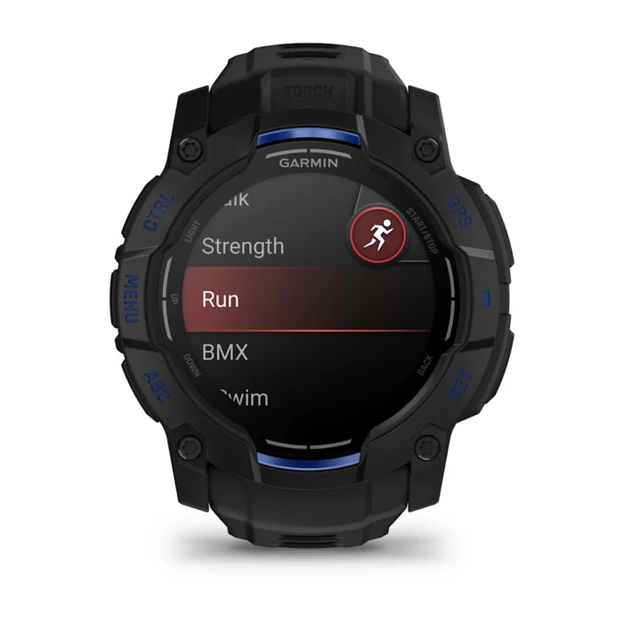 Montre Garmin Instinct 3 Amoled Noire Connectée Bracelet Caoutchouc 50MM Montre Garmin Instinct 3 Amoled Noire Connectée Bracelet Caoutchouc 50MM