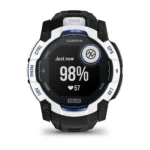 Montre Garmin Instinct 3 Solar Noire Connectée Bracelet Caoutchouc 50MM