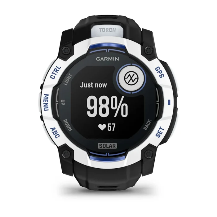 Montre Garmin Instinct 3 Solar Noire Connectée Bracelet Caoutchouc 50MM Montre Garmin Instinct 3 Solar Noire Connectée Bracelet Caoutchouc 50MM