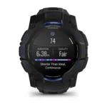 Montre Garmin Instinct 3 Amoled Noire Connectée Bracelet Caoutchouc 50MM