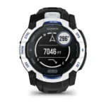 Montre Garmin Instinct 3 Solar Noire Connectée Bracelet Caoutchouc 50MM