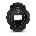 Montre Garmin Instinct 3 Amoled Noire Connectée Bracelet Caoutchouc 50MM