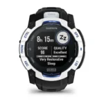 Montre Garmin Instinct 3 Solar Noire Connectée Bracelet Caoutchouc 50MM