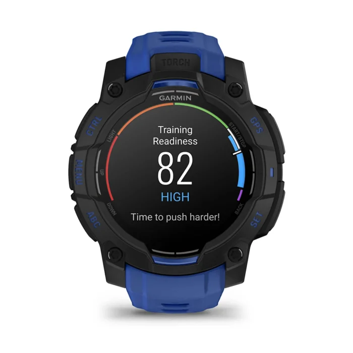 Montre Garmin Instinct 3 Amoled Noire Connectée Bracelet Caoutchouc 45MM Montre Garmin Instinct 3 Amoled Noire Connectée Bracelet Caoutchouc 45MM