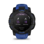 Montre Garmin Instinct 3 Amoled Noire Connectée Bracelet Caoutchouc 45MM