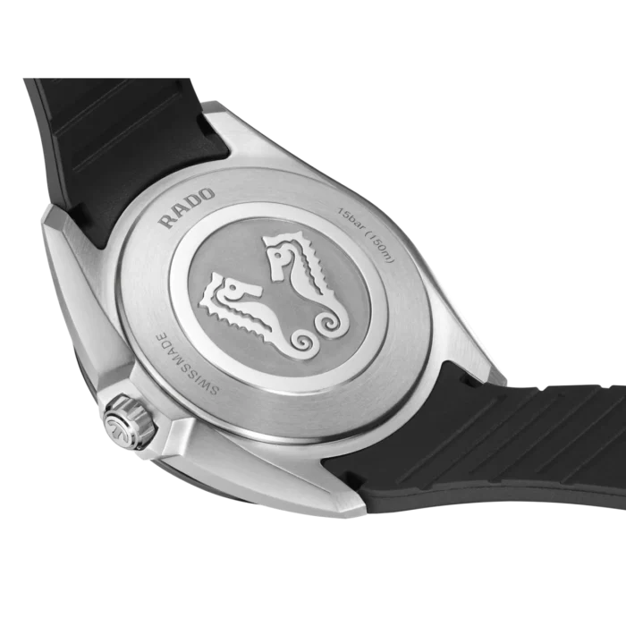 Montre Rado HyperChrome Quartz Cadran Brun Bracelet Caoutchouc 41.5MM