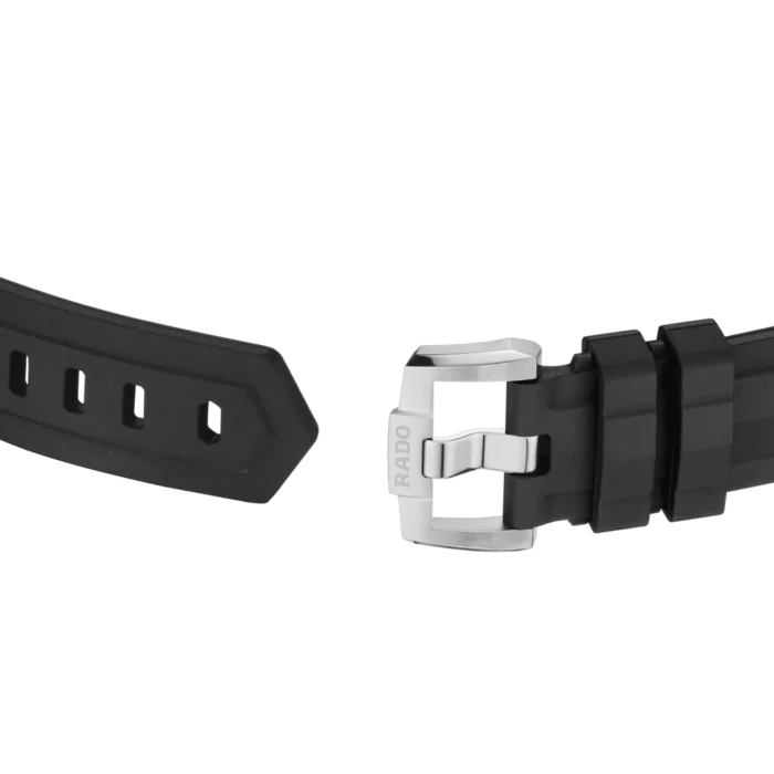 Montre Rado HyperChrome Quartz Cadran Brun Bracelet Caoutchouc 41.5MM