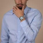 Montre Rado HyperChrome Quartz Cadran Bleu Bracelet Acier 41.5MM