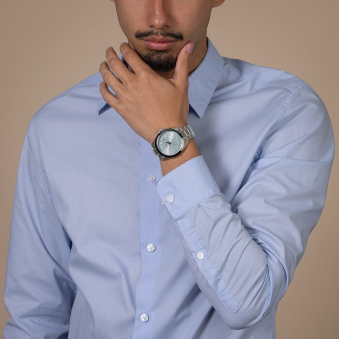 Montre Rado HyperChrome Quartz Cadran Bleu Bracelet Acier 41.5MM