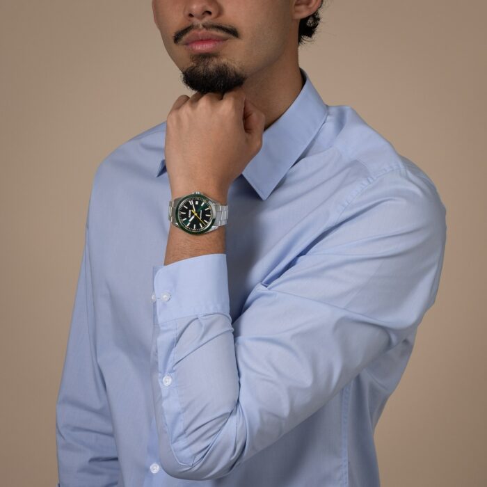 Montre Rado HyperChrome Quartz Cadran Vert Bracelet Acier 41.5MM