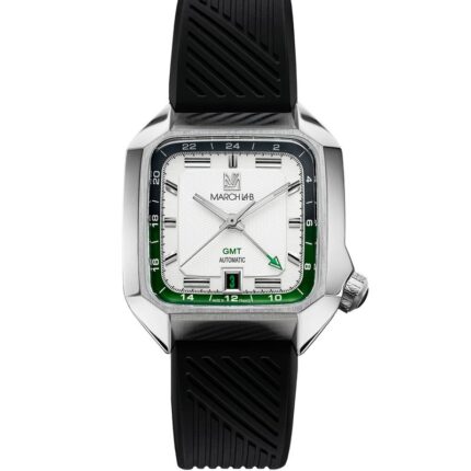 Montre MARCH LA.B AM2 GMT Auto White Cadran Blanc