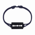 Bracelet Dinh Van Lame de Rasoir Moyen Modèle Titane Noir