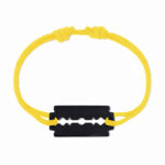 Bracelet Dinh Van Lame de Rasoir Moyen Modèle Titane Noir