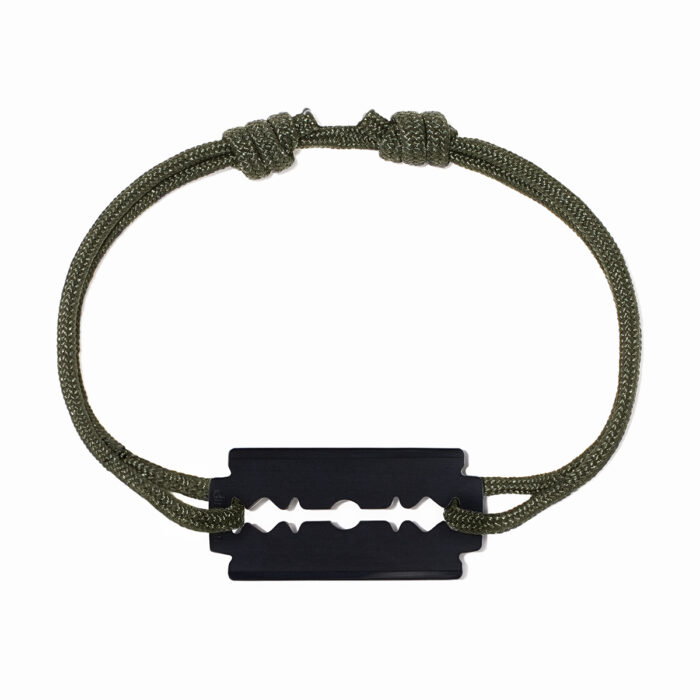 Bracelet Dinh Van Lame de Rasoir Moyen Modèle Titane Noir Bracelet Dinh Van Lame de Rasoir Moyen Modèle Titane Noir