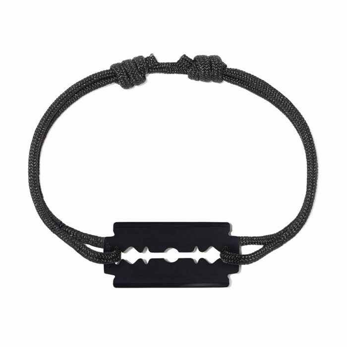 Bracelet Dinh Van Lame de Rasoir Moyen Modèle Titane Noir Bracelet Dinh Van Lame de Rasoir Moyen Modèle Titane Noir