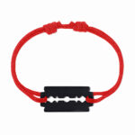 Bracelet Dinh Van Lame de Rasoir Moyen Modèle Titane Noir