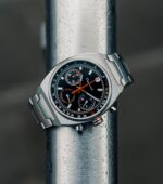 Montre Depancel Allure Chronographe Meca Quartz Cadran Noir Bracelet Acier 39MM