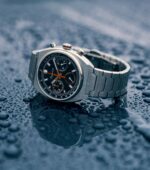 Montre Depancel Allure Chronographe Meca Quartz Cadran Noir Bracelet Acier 39MM