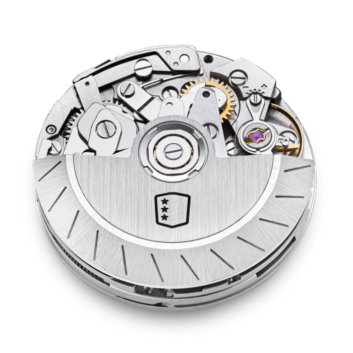 Montre Depancel Allure Chrono Auto Cadran Argenté Bracelet Cuir 43MM Montre Depancel Allure Chrono Auto Cadran Argenté Bracelet Cuir 43MM