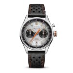 Montre Depancel Autosport Silver Auto Cadran Argenté Bracelet Cuir 39MM