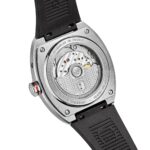 Montre Depancel Driver Blue Auto Cadran Bleu Bracelet Caoutchouc 39MM