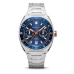 Montre Depancel Driver Blue Auto Cadran Bleu Bracelet Acier 39MM