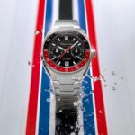 Montre Depancel Driver Black Auto Cadran Noir Bracelet Acier 39MM