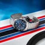 Montre Depancel Driver Blue Auto Cadran Bleu Bracelet Acier 39MM