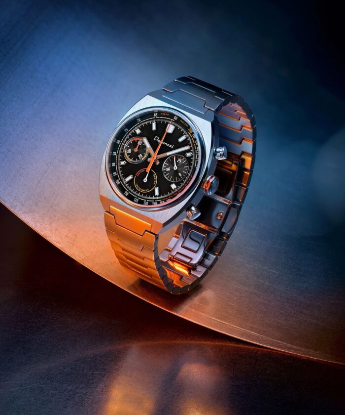 Montre Depancel Allure Chronographe Meca Quartz Cadran Noir Bracelet Acier 39MM Montre Depancel Allure Chronographe Meca Quartz Cadran Noir Bracelet Acier 39MM