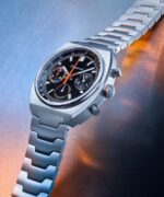 Montre Depancel Allure Chronographe Meca Quartz Cadran Noir Bracelet Acier 39MM