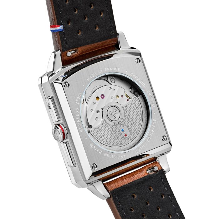 Montre Depancel Série R01 Blue Auto Cadran Bleu Bracelet Cuir 43MM Montre Depancel Série R01 Blue Auto Cadran Bleu Bracelet Cuir 43MM