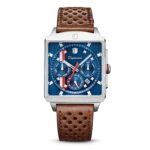 Montre Depancel Série R01 Blue Auto Cadran Bleu Bracelet Cuir 43MM